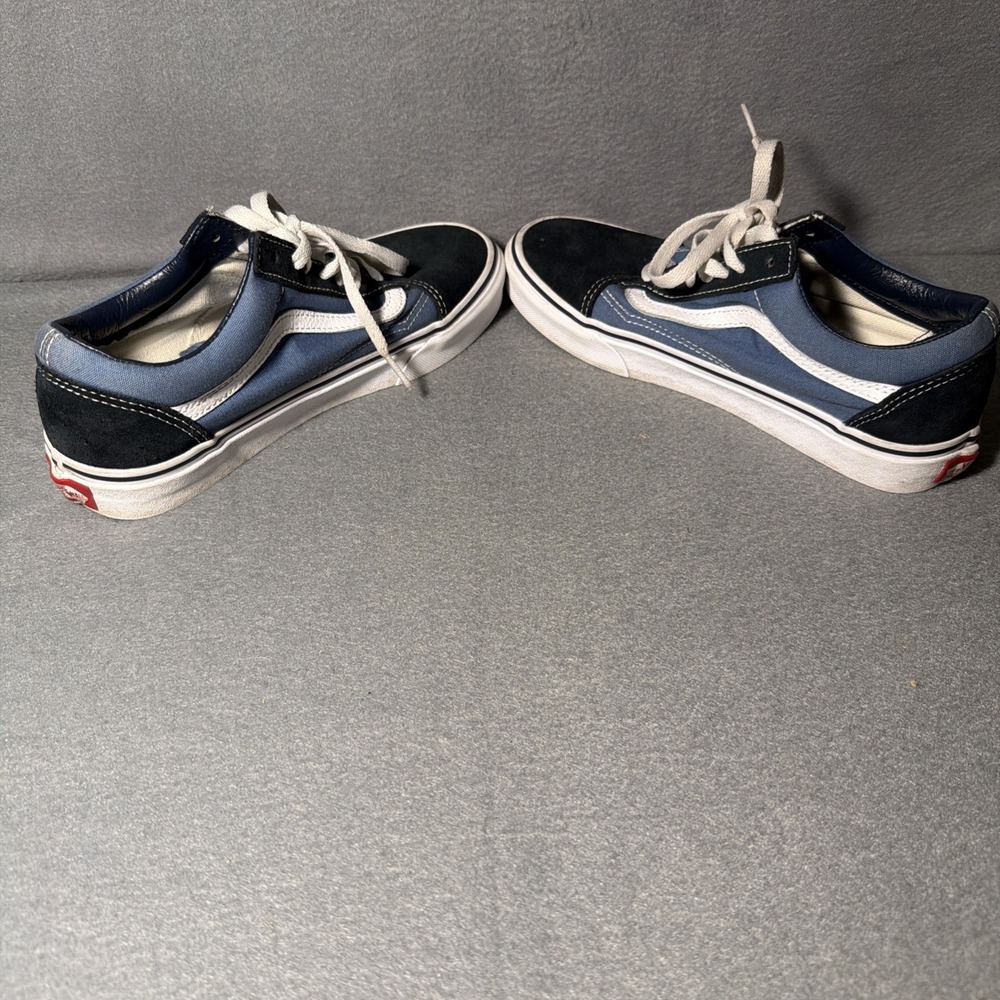 Vans Off The Wall Unisex Blue-Black Suede Sneaker Men 6 Women 7.5 Shoe 500714 - Picture 7 of 7